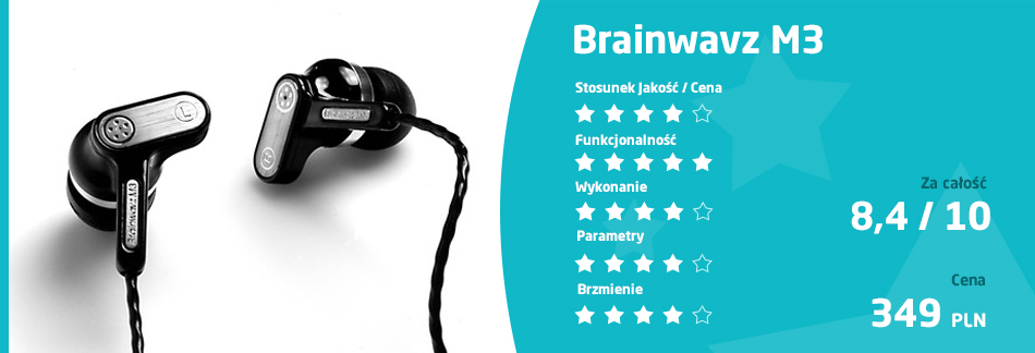Ocena Brainwavz M3