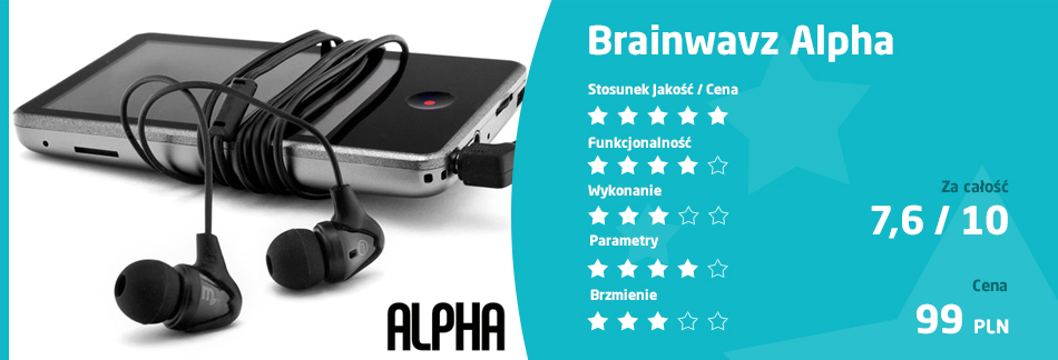 Ocena Brainwavz Alpha