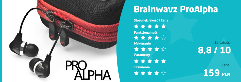 Ocena Brainwavz ProAlpha
