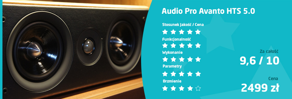 ocena Audio Pro Avanto HTS 5.0